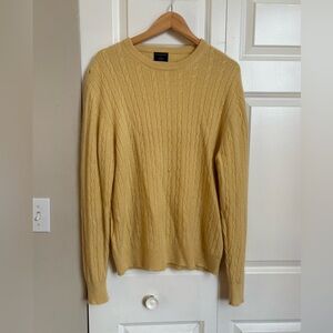 Mercer Street Studio / Cashmere Cable Knit Sweater / XL